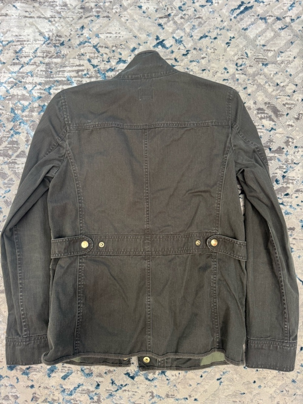 J. Crew Military Field Jacket in Dark Olive - Picture 2 of 8